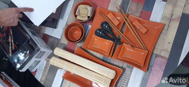 Набор посуды для суши 17 предметов