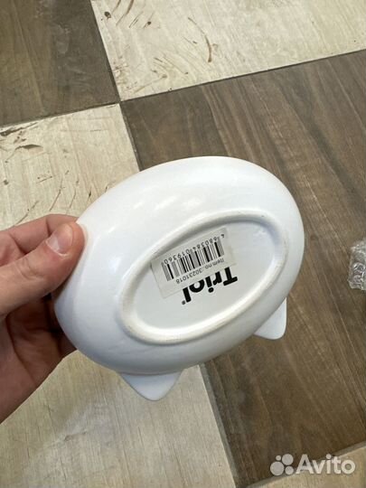 Миска для животных керамическая