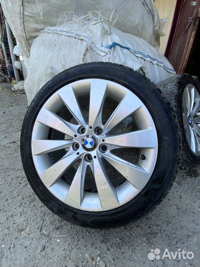 Колеса в сборе BMW r17(4шт) На новой резине+зимняя