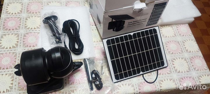 Уличная ip wifi камера на солнечном питании