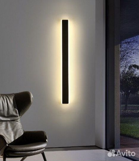 Светильник 4383 черный D600*60/H60/LED/18W