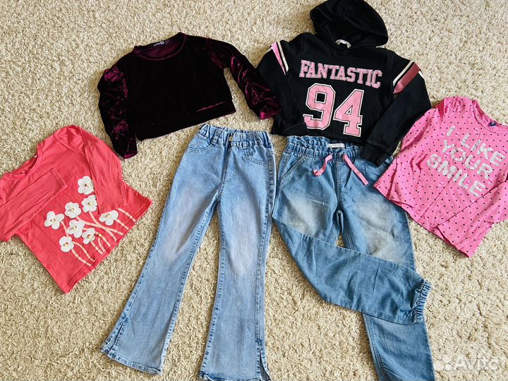 Пакет фирменных вещей на рост 122-128