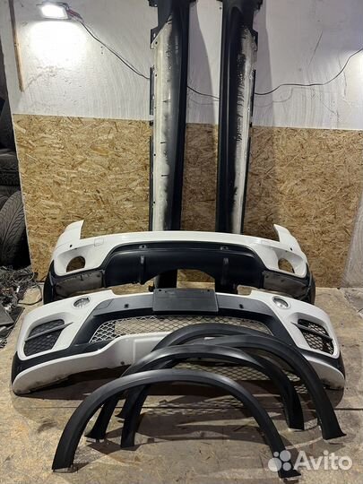 Бампер обвес спорт кит BMW X5 E70 LCI