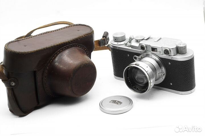 Винтажный фэд нквд 105xxx Комбинат + Sonnar 2/50