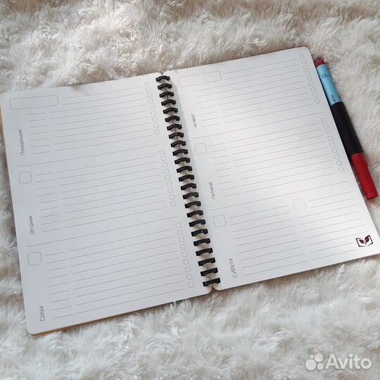Многоразовая тетрадь/ежедневник Добробук