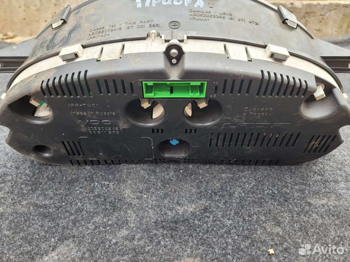 Щиток приборов ваз priora