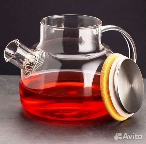 Чайник заварочный стеклянный
