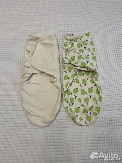 Пеленка кокон на липучках SwaddleMe 2 шт