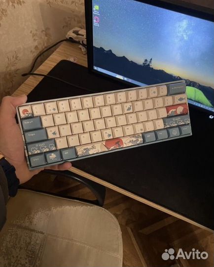 Игровая механическая клавиатура xvx m61