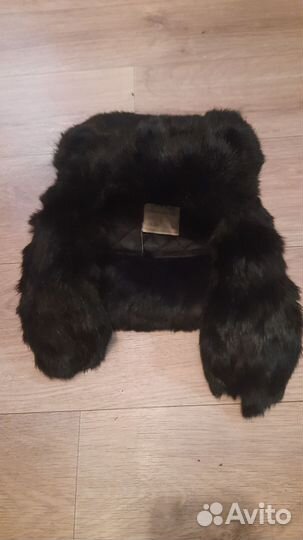 Шапка ушанка меховая