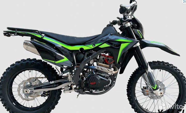 Эндуро / кроссовый мотоцикл BSE Z6 neon track(025)