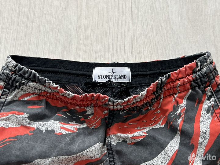 Stone Island camo шорты детские оригинал