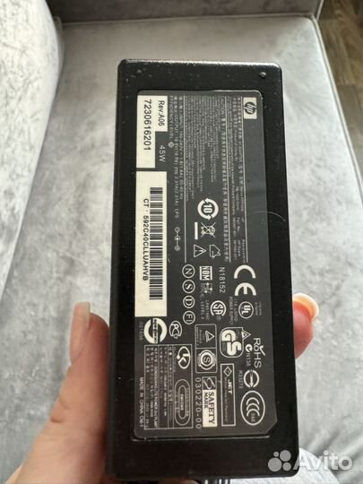 Блок питания для ноутбука HP 45W