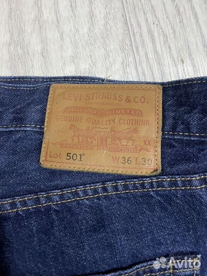 Джинсы Levis 501 waterless