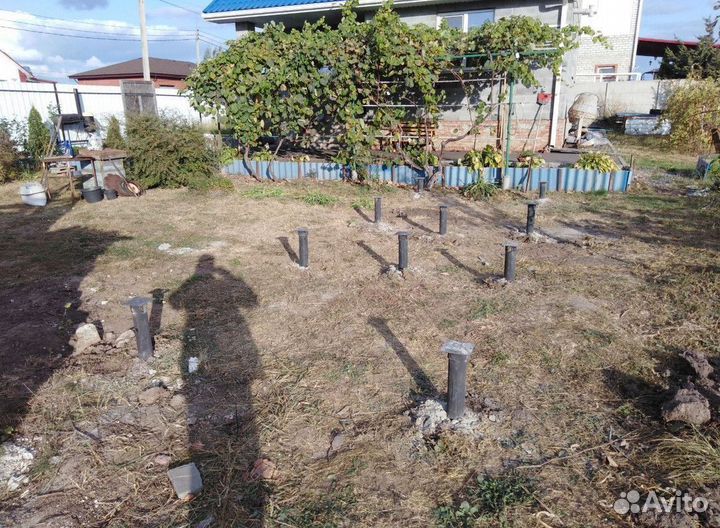 Винтовые сваи под ключ/Фундамент для дома из сруба