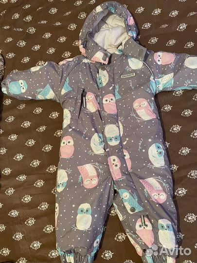 Зимний комбинезон для девочки