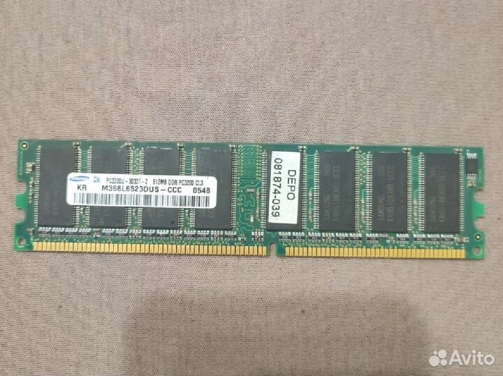Оперативная память ddr3 samsung 512 мб