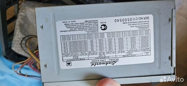 Блок питания 430w