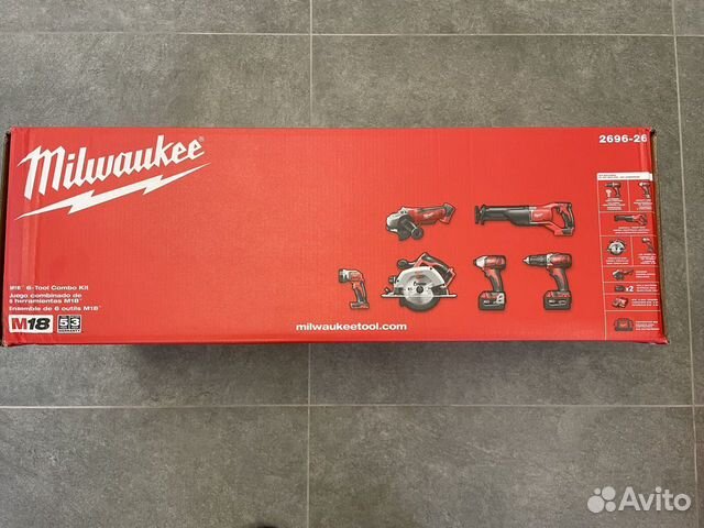 Набор Milwaukee 2696-26 M18 (10 предметов)