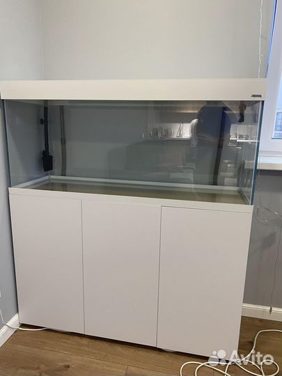 Аквариум Aquael opti SET 240 белый, 240л 121x41x56