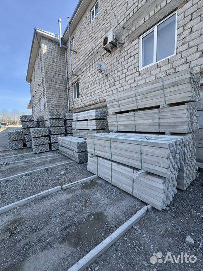 Бетонные столбики для забора