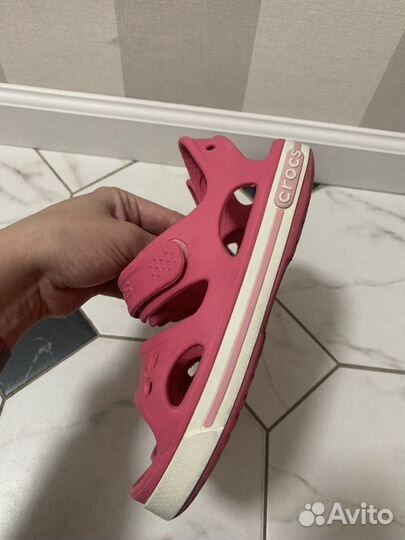 Crocs j3 босоножки для девочки