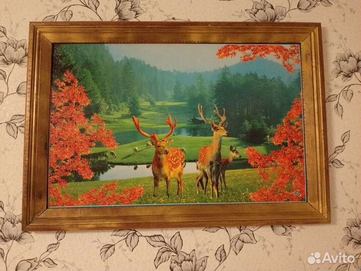 Картина маслом на холсте пейзаж