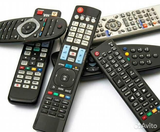 Пульты управления для телевизоров, в ассортименте