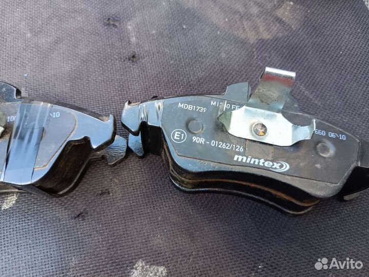 Тормозные колодки sprinter 906