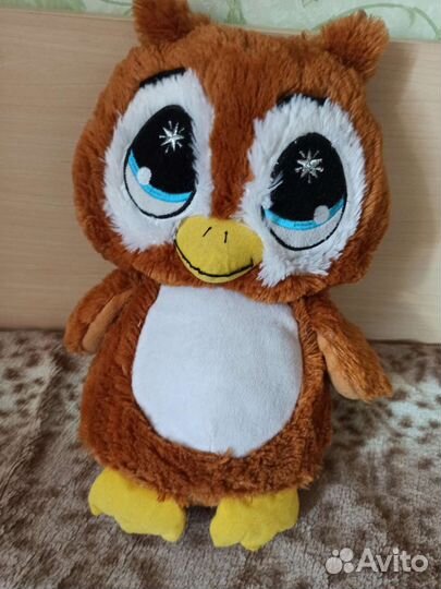 Плюшевая игрушка сова 30см