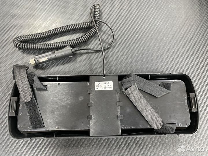 Стробоскоп на козырек автомобиля красно-синий