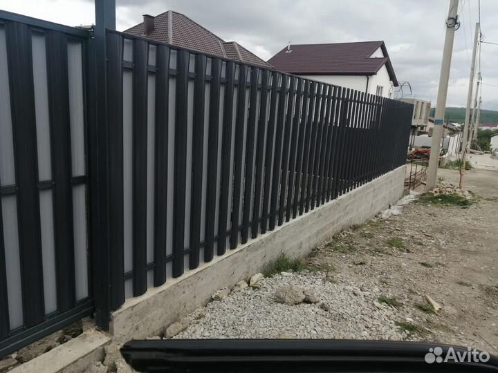 Заборы под ключ