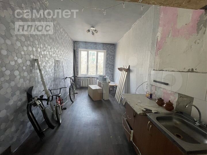 Комната 15,8 м² в 1-к., 3/4 эт.