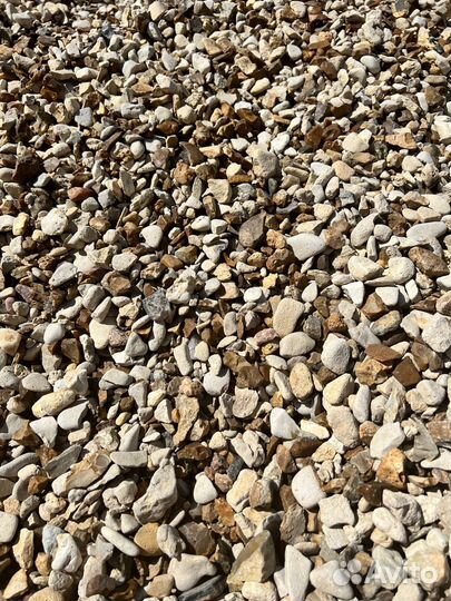 Гравий природный камень