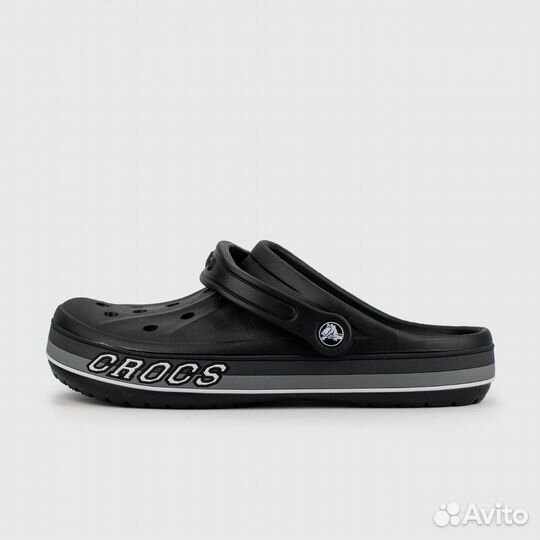 Crocs Bayaband Cloc Black Grey Lines