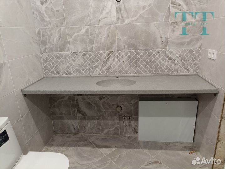 Умывальник из камня для ванной