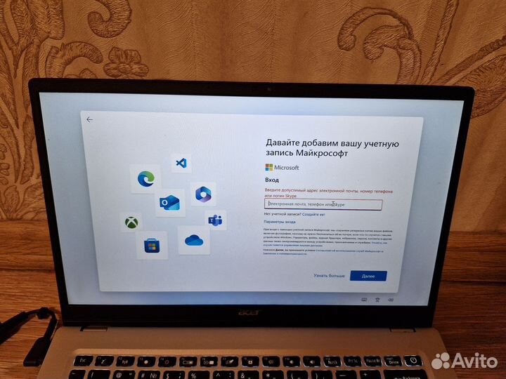 Ноутбук Acer swift 1 SF114-33-P45S