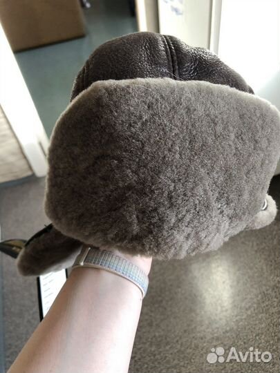 Шапка мужская ушанка