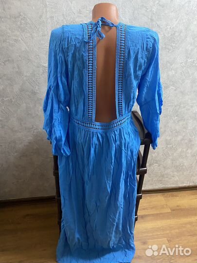 Накидки пляжные новые M,L хлопок