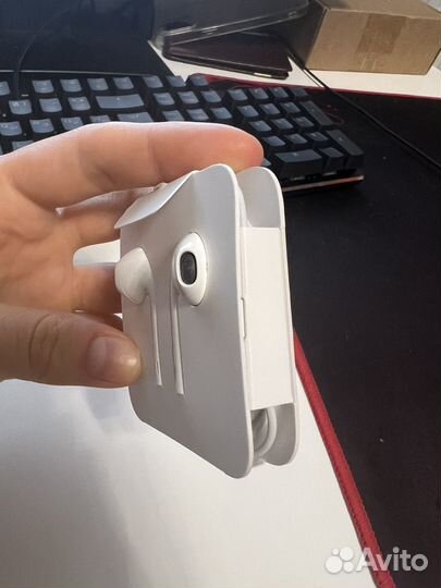 Наушники apple earpods lightning