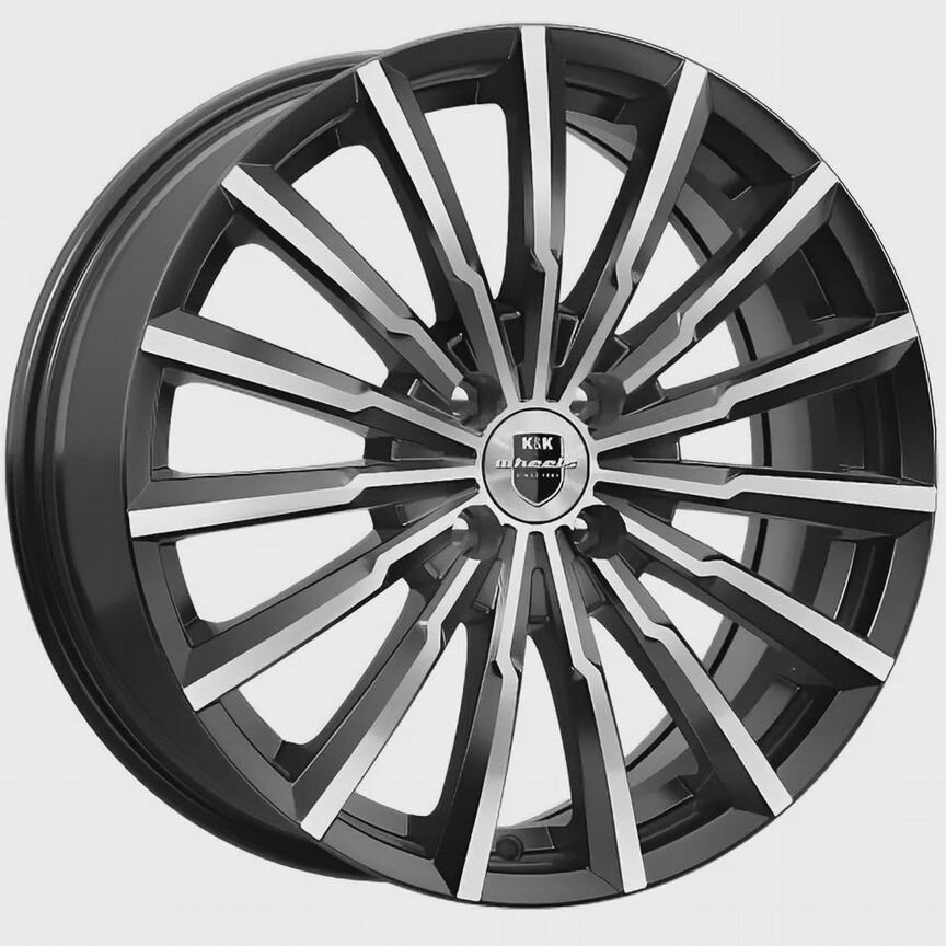 Диски K&K Акцент 5.5x14 4x100 ET43 D60.1 Алмаз черный