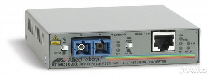 Медиаконвертер Allied Telesis AT-MC103XL (б/у)