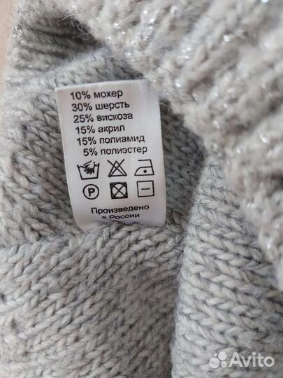 Фирменная зимняя шапка для девочки