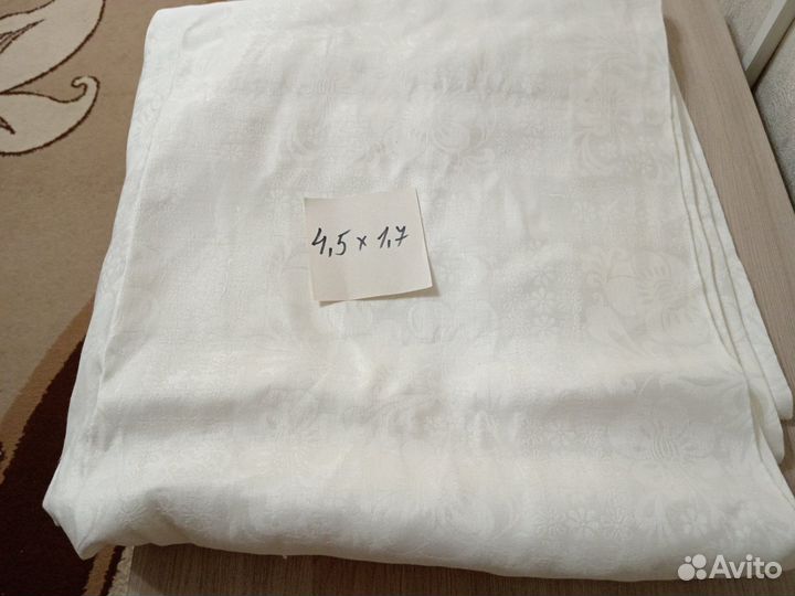 Отрез льняной ткани СССР