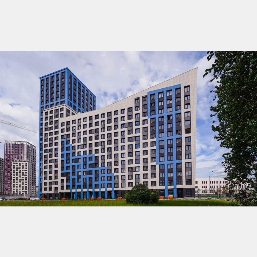 2-к. квартира, 60,9 м², 7/22 эт.