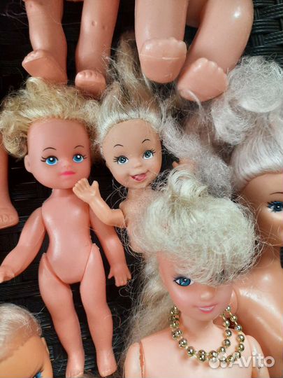 Винтажная барби и пупсы