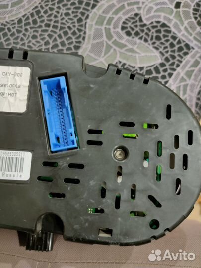 Панель приборов volkswagen polo