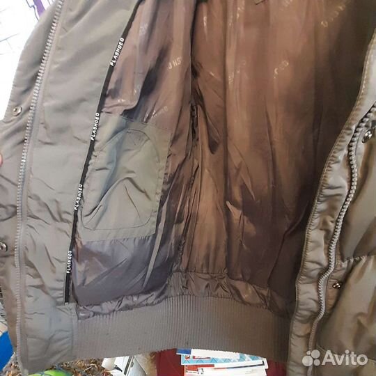 Куртка пуховик женский 46