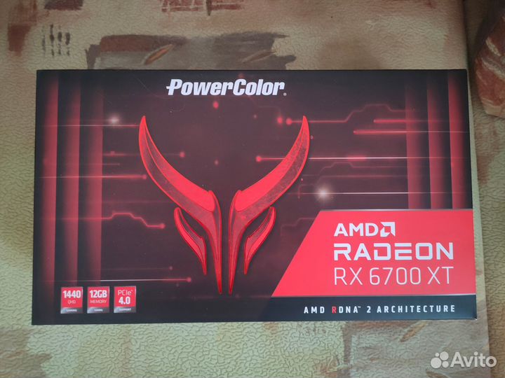 Видеокарта Radeon RX 6700 XT Red Devil 12Gb