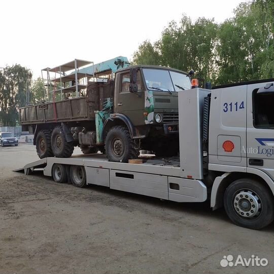 Грузовой эвакуатор бриль частичной погрузки